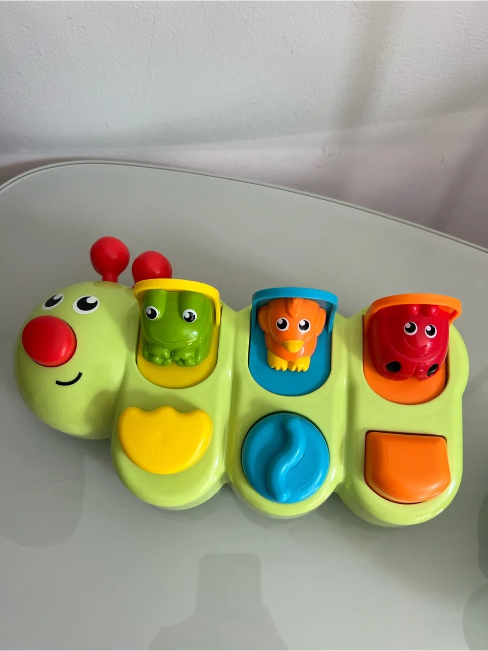 FISHER PRICE Green Catapillar Pop Up Activity Toy